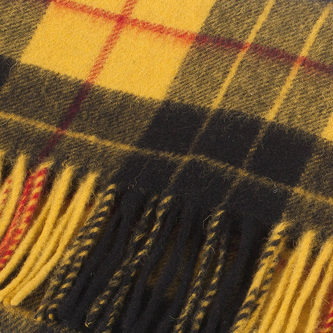 Lambswool Scottish Tartan Clan Scarf Macleod Dress - Dunedin Cashmere