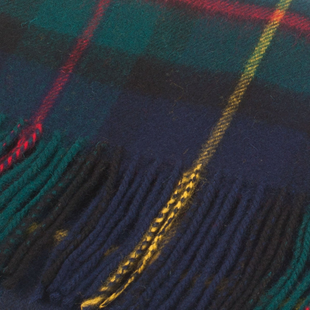 Lambswool Scottish Tartan Clan Scarf Macleod Of Harris - Dunedin Cashmere