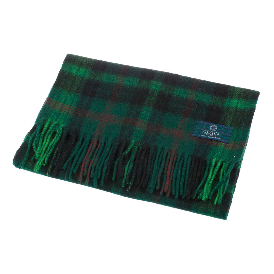 Pure Lambswool Ross Hunting Tartan Scarf - Made in Scotland Pure Lambswool Ross Hunting Tartan Scarf - Made in Scotland