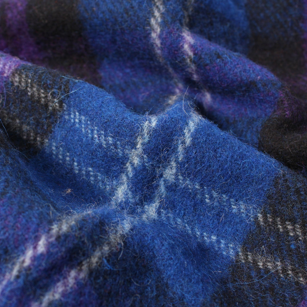 Recycled Wool Tartan Blanket Throw Heritage Of Scotland - Dunedin Cashmere