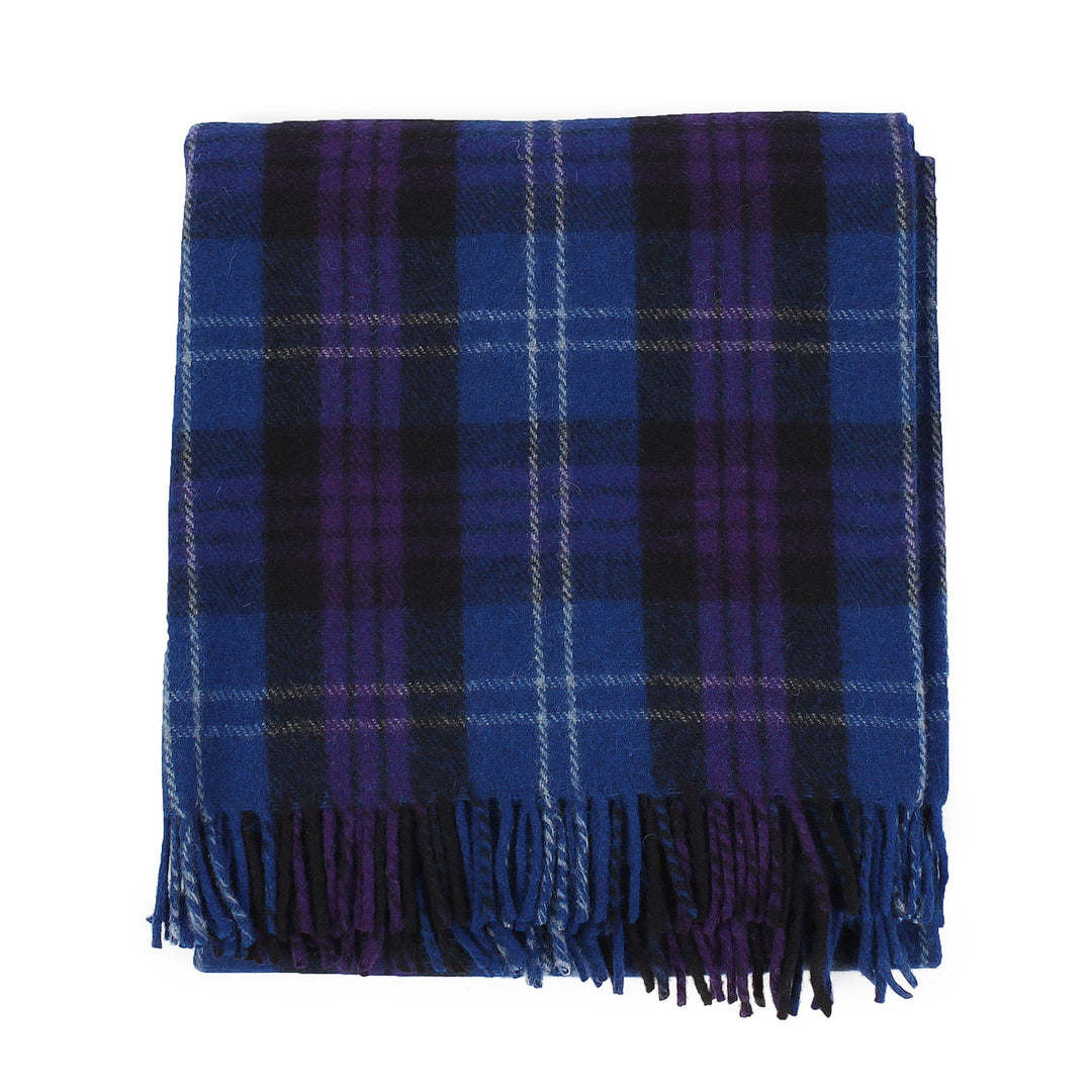 Recycled Wool Tartan Blanket Throw Heritage Of Scotland - Dunedin Cashmere
